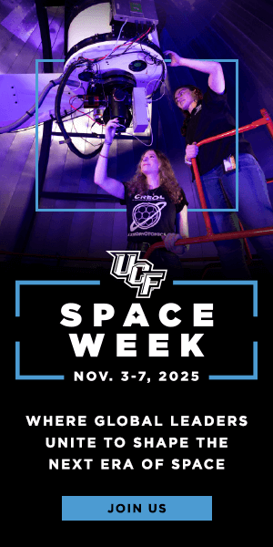 UCF Space Week Nov 3-7, 2025 | Where Global Leaders Unite to Shape the Next Era of Space